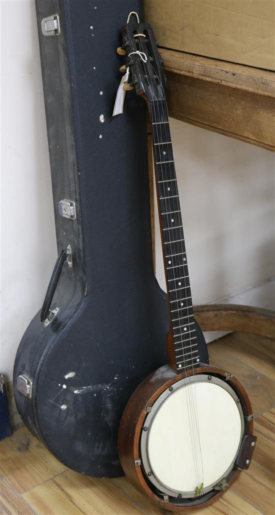 Two banjos